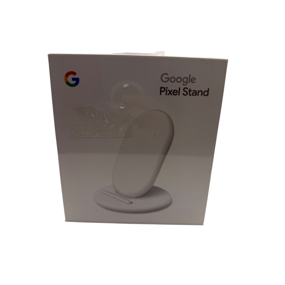 Google Wireless Charger Unisex OS White Pixel Stand GA00507-US Qi Fast Charging